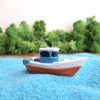 Barco en miniatura