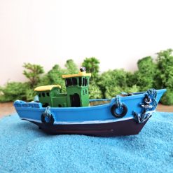 Barco en miniatura