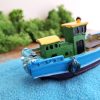 Barco en miniatura