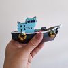 Barco en miniatura