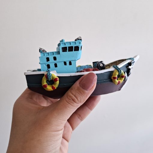 Barco en miniatura