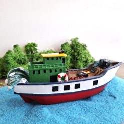 Barco en miniatura