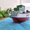 Barco en miniatura