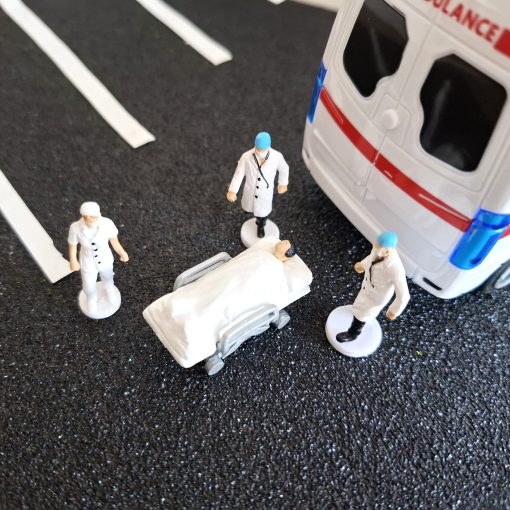 Personal médico en miniatura
