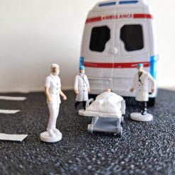 Personal médico en miniatura