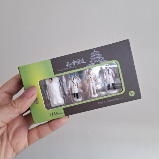 Personal médico en miniatura