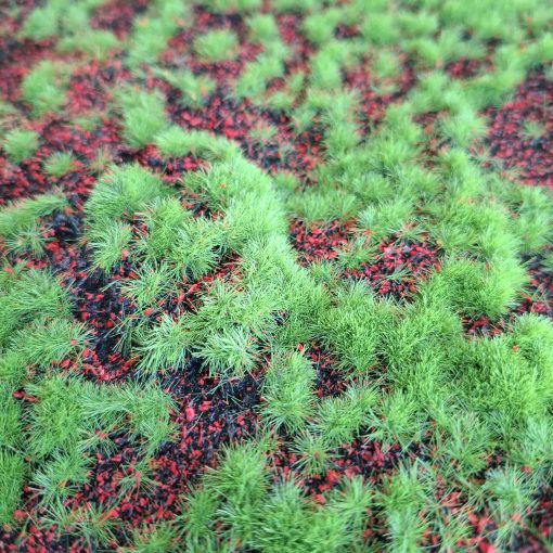 Pasto sintético para maquetas