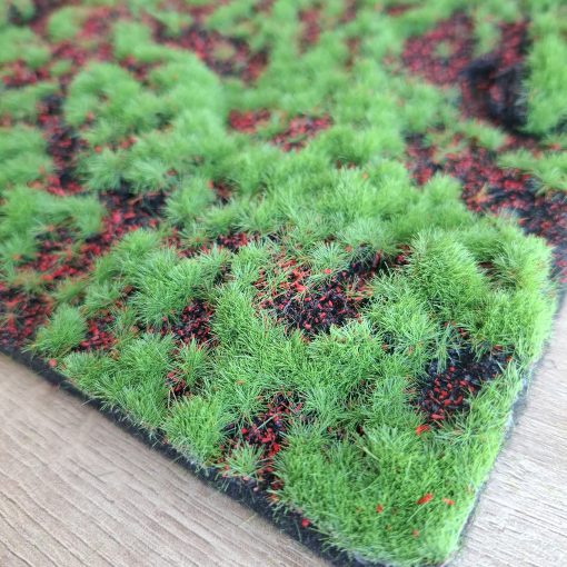 Pasto sintético para maquetas