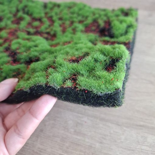 Pasto sintético para maquetas