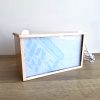 Caja de madera para autos a escala