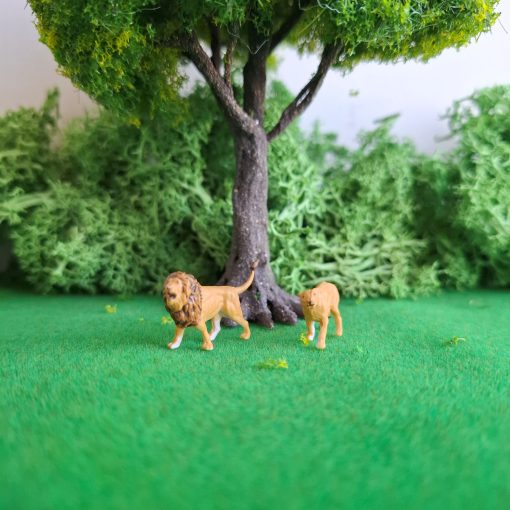 Leones a escala HO