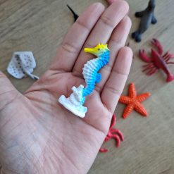 Animales marinos en miniatura