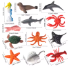 Animales marinos en miniatura