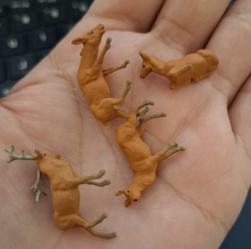 Ciervos en miniatura