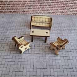 Muebles en miniatura