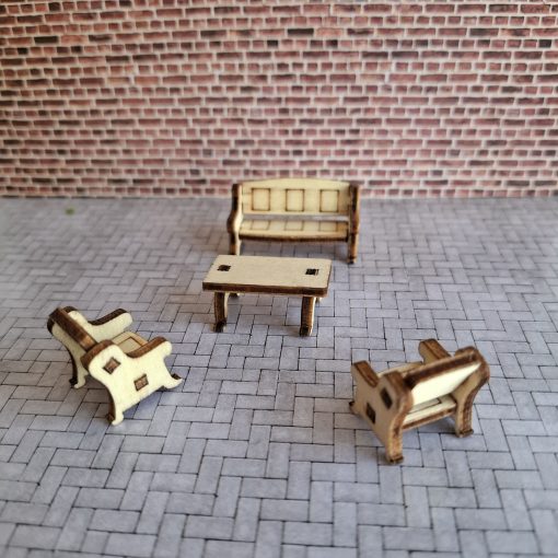 Muebles en miniatura