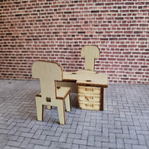 Escritorio en miniatura