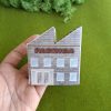 Edificios armables de cartón para maquetas