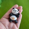 Panda en miniatura para terrarios