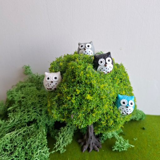Búhos en miniatura