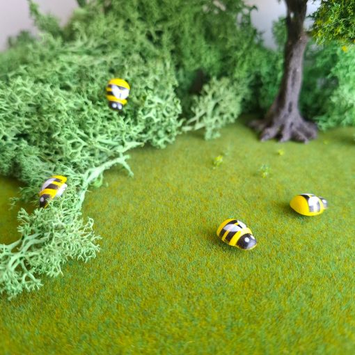 Abejas en miniatura