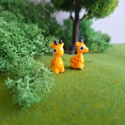 Jirafas en miniatura