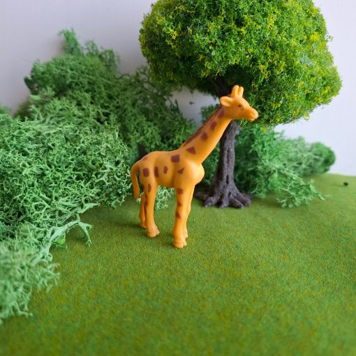 Jirafa en miniatura