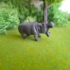 Hipopótamo en miniatura