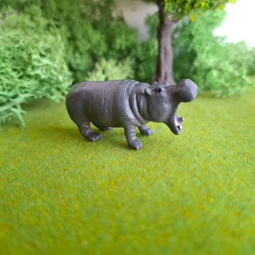 Hipopótamo en miniatura