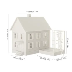 Casa armable a escala 1:87