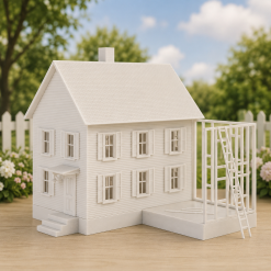 Casa armable a escala 1:87