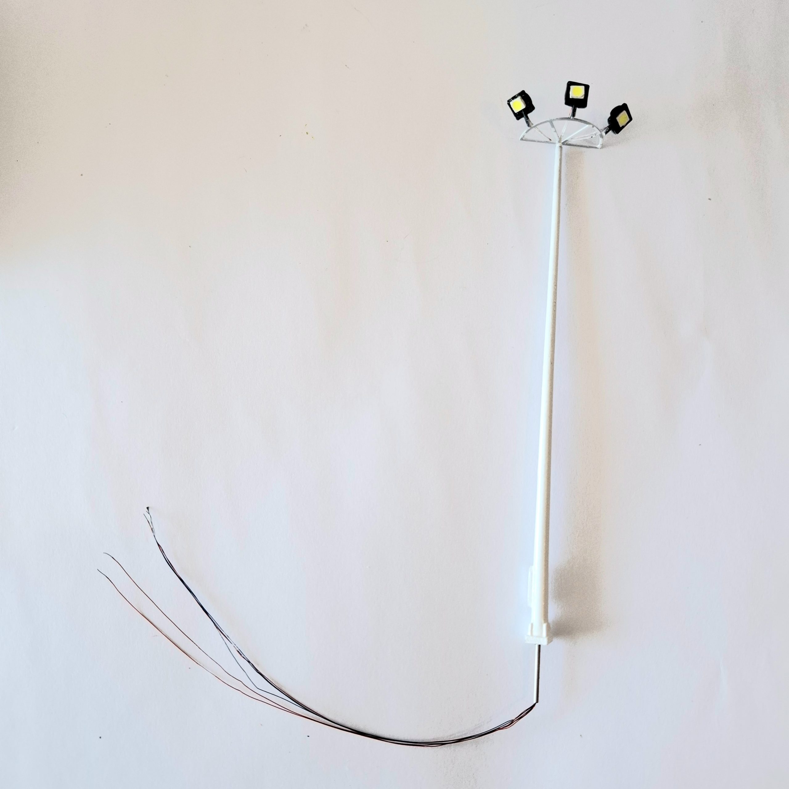 Luminaria para estadio a escala 1:87