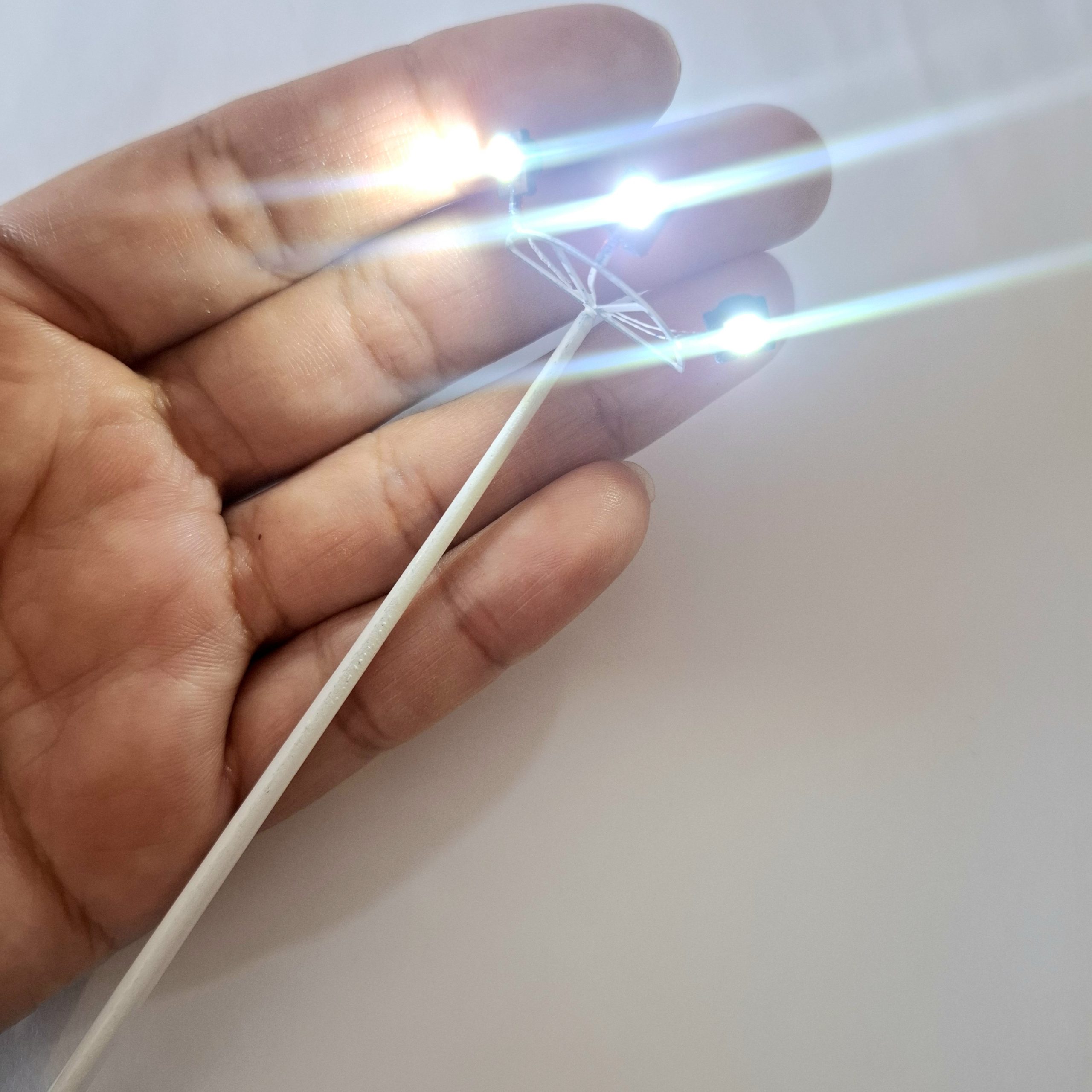 Luminaria para estadio a escala 1:87