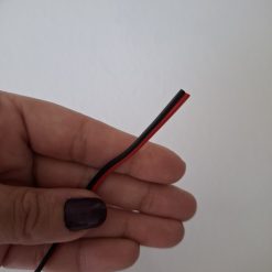 Cable parlante 2X24PA 24 AWG rojo/negro- 1 metro