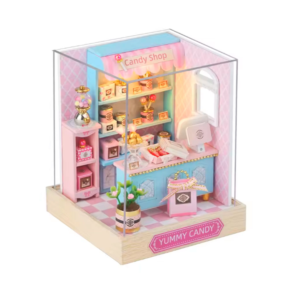 Tienda de dulces en miniatura