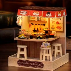 Restaurante japonés en miniatura