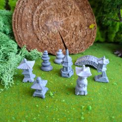 Jardín japonés en miniatura