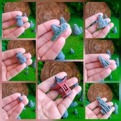 Pabellón chino en miniatura