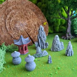 Pabellón chino en miniatura