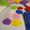 Aserrín de colores para maquetas