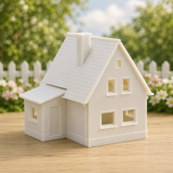 Casa a escala 1:160